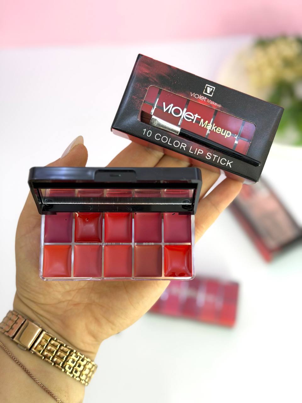 پالت رژ violet با تنوع رنگ